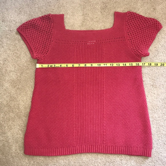 LOFT SHORT SLEEVE SWEATER - Picture 8 of 8